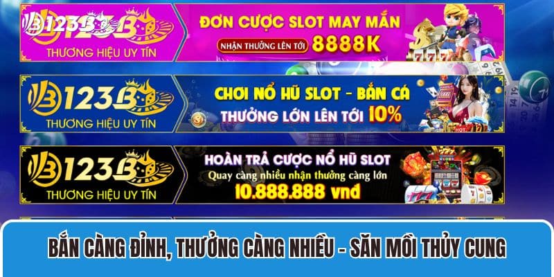 Bắn càng đỉnh, thưởng càng nhiều – Săn mồi thủy cung